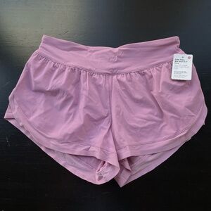 lululemon athletica Pink Athletic Shorts used once, tags removed